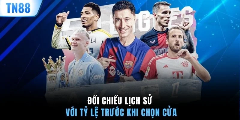 Đối chiếu lịch sử với tỷ lệ trước khi chọn cửa